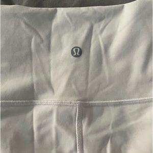 Lululemon white leggings